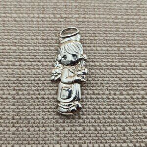 Sterling Silver Precious Moments Angel Pin Brooch A5414